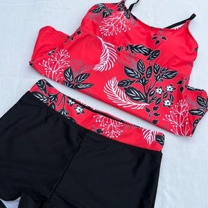 2-piece swim suit, size XL